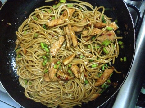Spiced Up Chicken & Asparagus Pasta
